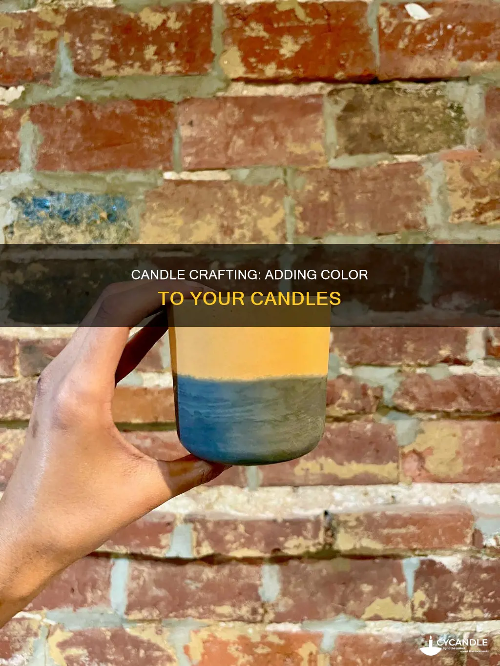 how to add color to candles