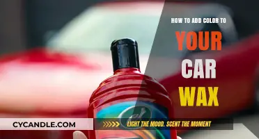 Revive Your Ride: Adding a Splash of Color to Your Car Wax