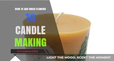 Enhancing Candles with Dried Flowers: A Creative Guide