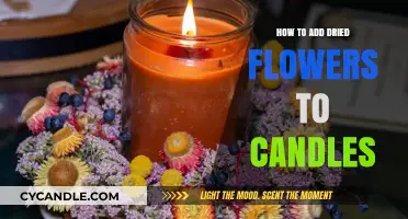 Enhancing Candles with Dried Flowers: A Creative Guide
