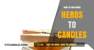 Enhancing Candles with Dried Herbs: A Creative Guide