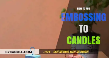 Creating Embossed Candles: A Step-by-Step Guide