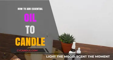 Creating Fragrant Candles: Adding Essential Oils