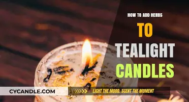 Enhancing Tealight Candles with Herbs: A Simple Guide