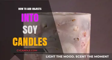 Enhancing Soy Candles with Objects: A Creative Guide