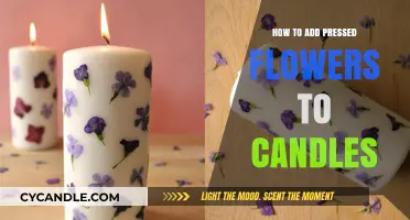 Pressed Flowers on Candles: A Creative DIY Guide