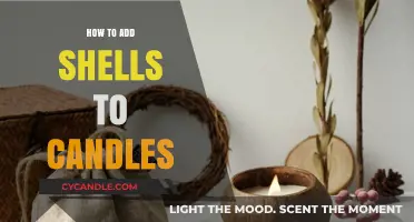Enhancing Candles with Shells: A Creative DIY Project