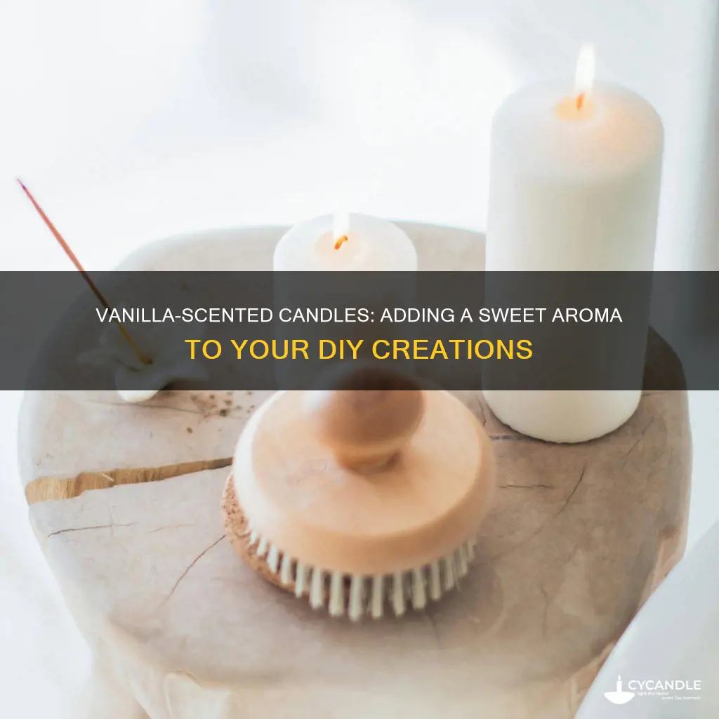 how to add vanilla to diy candles