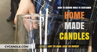 Easy Wick Adhesion Tips for DIY Homemade Candle Containers