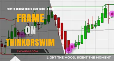 Adjusting Heiken Ashi Candles: ThinkorSwim Time Frame Settings