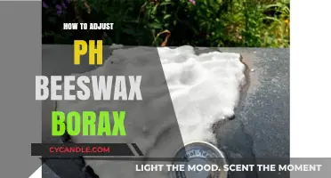 Mastering pH Adjustment in Beeswax Borax Mixtures: A Simple Guide