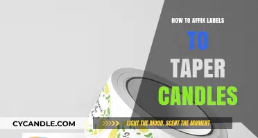 Affixing Labels to Taper Candles: The Ultimate Guide