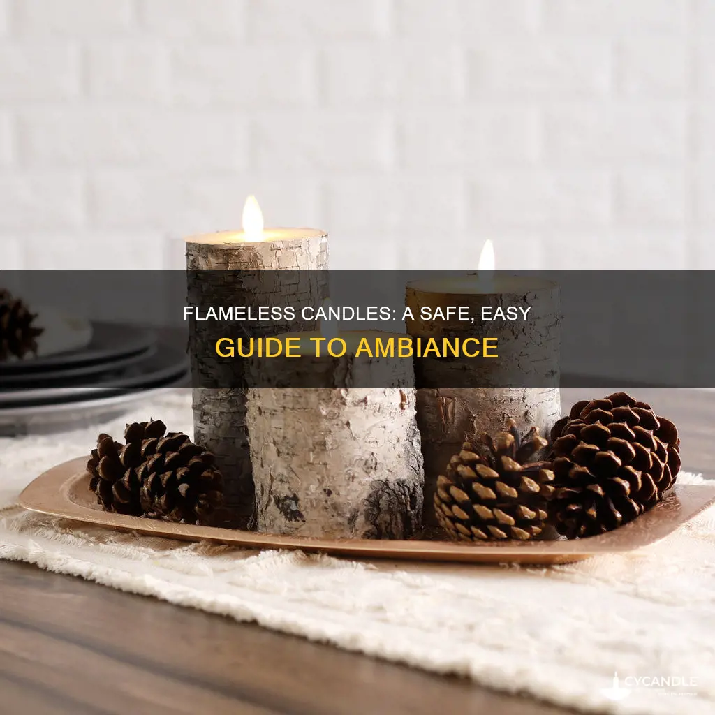 how to and sent flameless candles