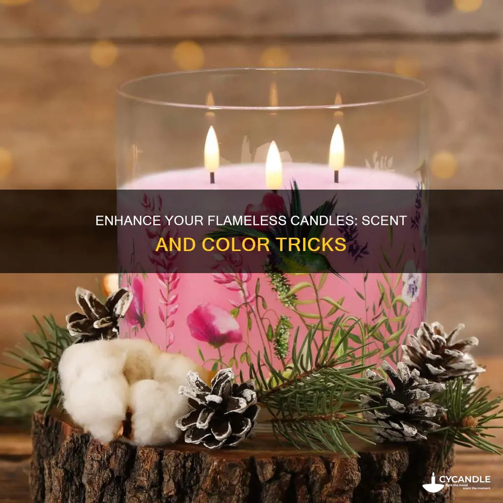 how to and smell to unscented flameless candles
