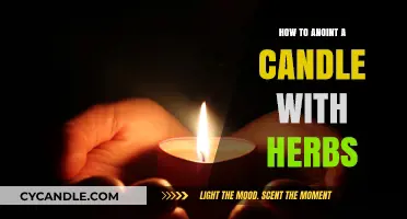 Anointing Candles with Herbs: A Spiritual Guide