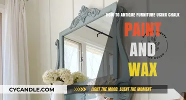 Vintage Charm: Transforming Furniture with Chalk Paint and Wax