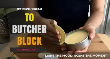Mastering Butcher Block Care: Applying Beeswax for a Lasting Finish