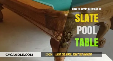 Mastering Beeswax Application on Slate Pool Tables: A Step-by-Step Guide