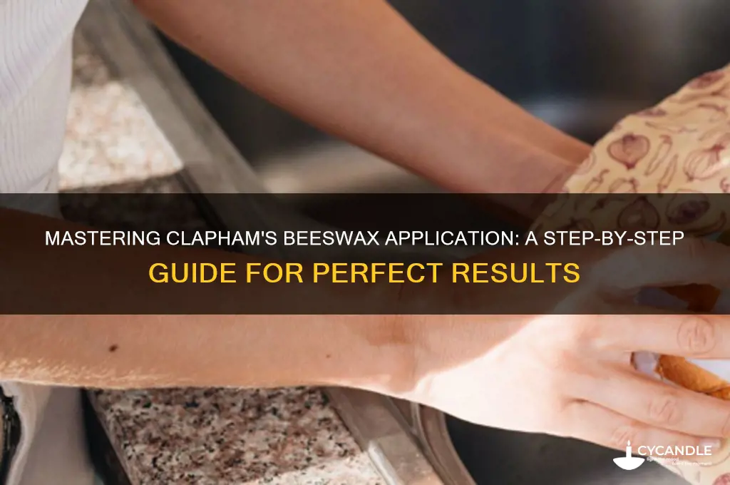 how to apply clapham