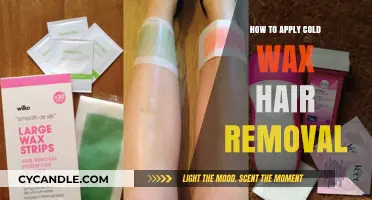 Mastering Cold Wax Hair Removal: A Step-by-Step Application Guide