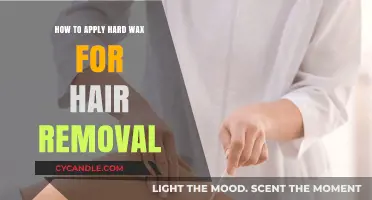 Mastering Hard Wax Hair Removal: A Step-by-Step Application Guide