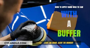 Effortless Shine: Mastering Hard Wax Application with a Buffer