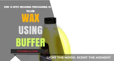Achieving a Flawless Finish: Buffering with Meguiar's Hi-Tech Yellow Wax