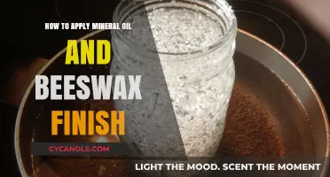 Mastering Mineral Oil and Beeswax Finish: A Step-by-Step Guide
