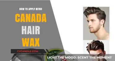 Mastering Nitro Canada Hair Wax: A Step-by-Step Application Guide