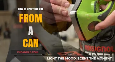 Mastering Can Wax Application: A Step-by-Step Guide for Skiers
