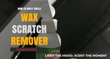 Effortless Car Care: Applying Turtle Wax Scratch Remover Like a Pro
