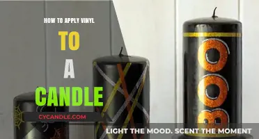 Applying Vinyl to Candles: A Step-by-Step Guide