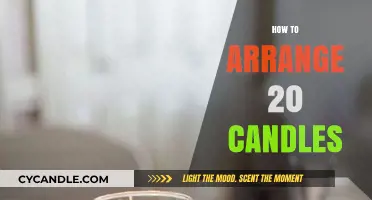 Arranging Candles: A Warm and Cozy Guide