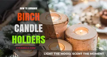 Birch Candle Holders: Creative Arrangement Ideas