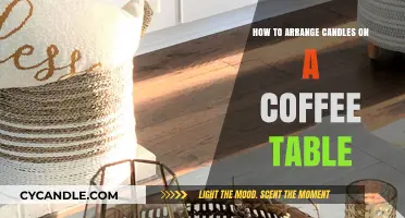 Candle Coffee Table Styling: A Warm, Cozy Glow