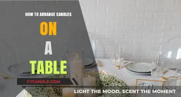 Candlelit Tables: Arrangement Ideas for a Warm Ambience