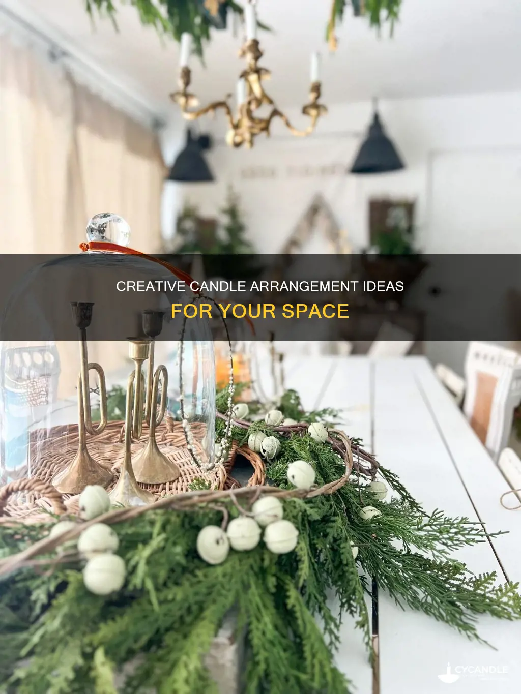 how to arrange candles
