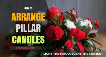 Creative Ways to Arrange Pillar Candles