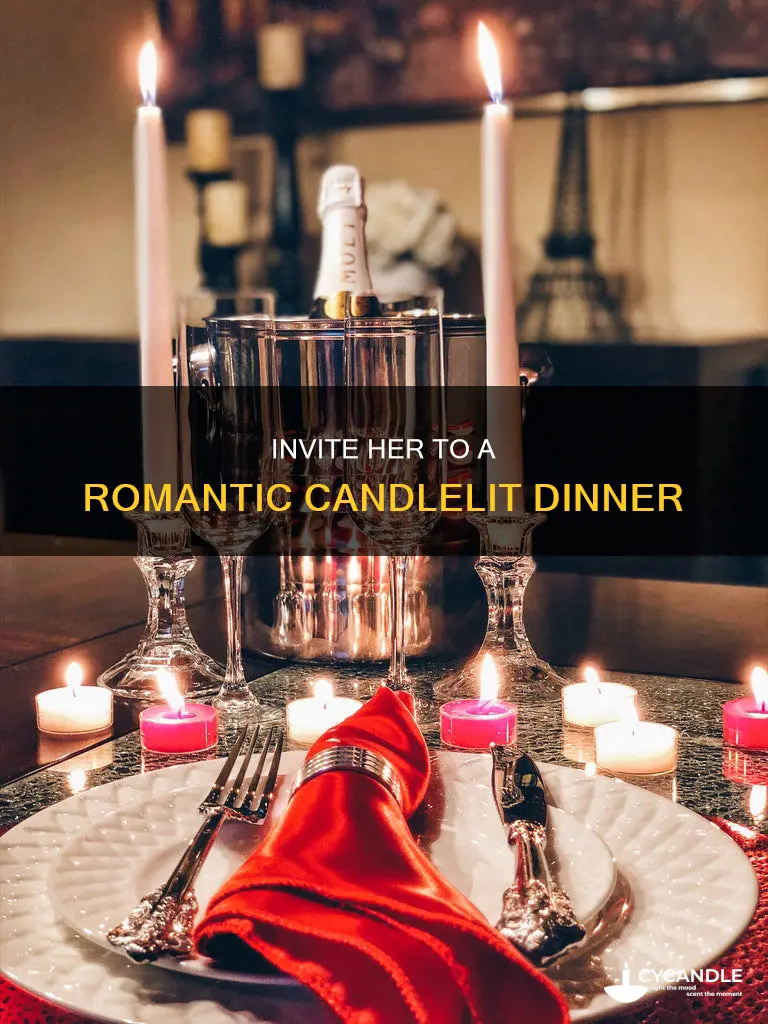 how to ask a girl for candle night dinner