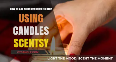 How to Politely Ask Your Coworker to Stop Using Scented Candles