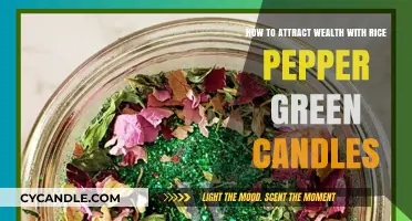 Attract Wealth: Rice, Pepper, and Green Candles