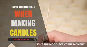 Creating Smooth Candles: Avoiding Air Bubbles