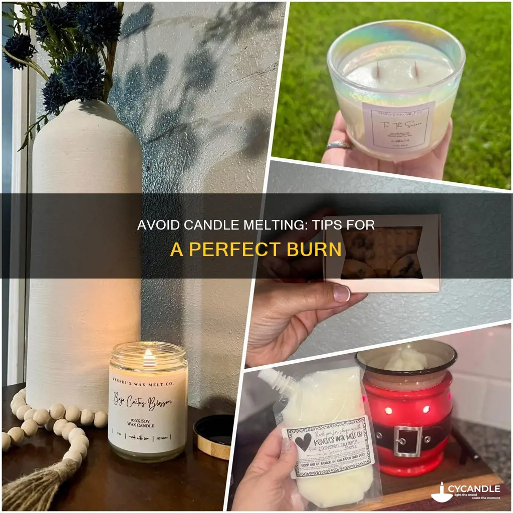 how to avoid candle melts