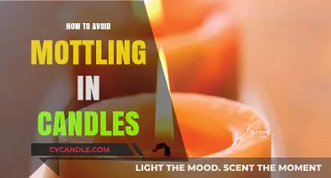 Creating Smooth Candles: Avoiding Mottling Issues