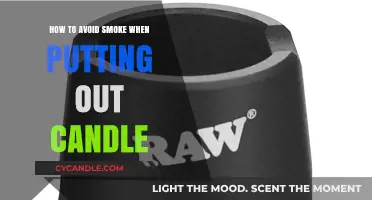 Safe Candle Extinguishing: Tips to Avoid Smoke and Soot