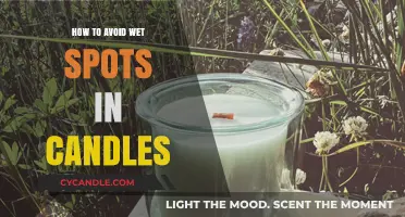 Avoid Wet Spots: Simple Tips for Perfect Candles