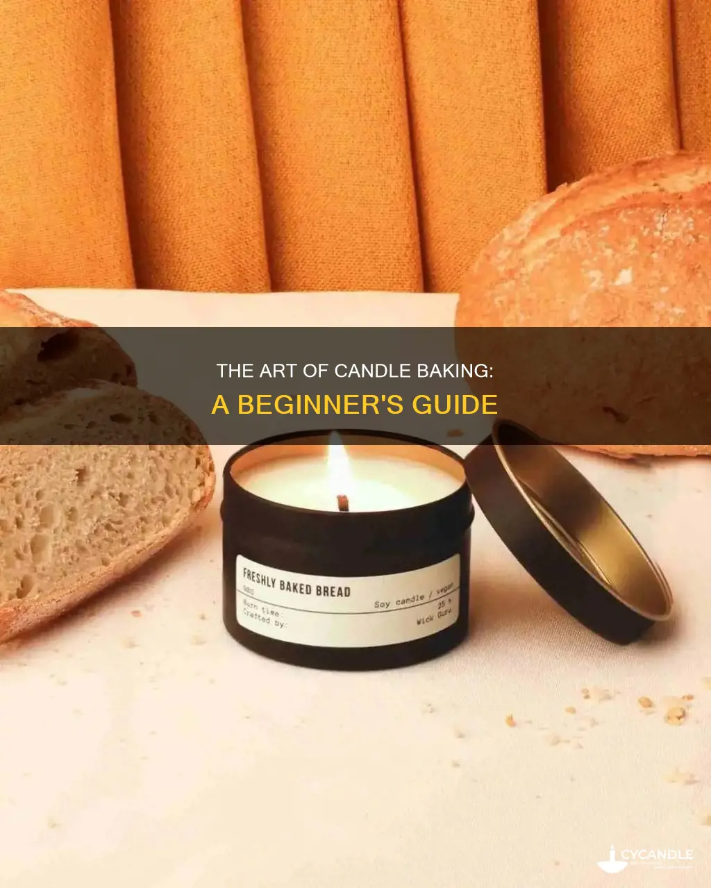 how to bake candle
