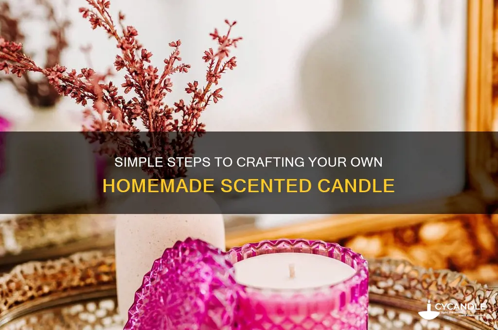 how to basic how to make a candle
