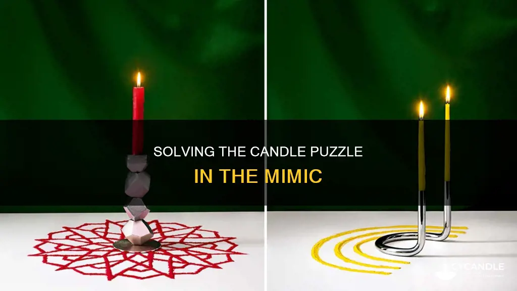 how to beat the candle puzzle in the mimic