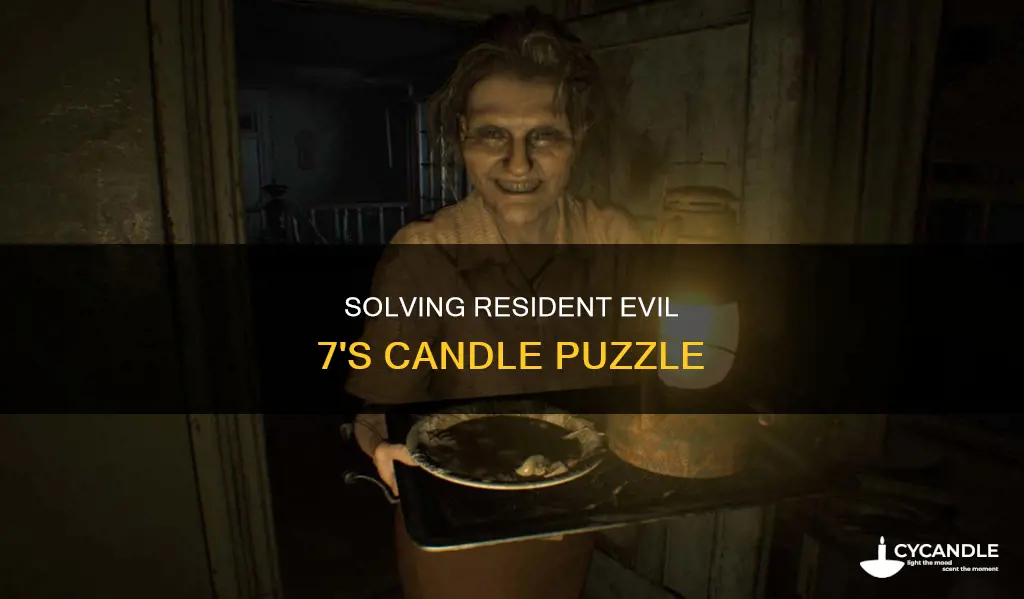 how to beat the candle puzzle re7